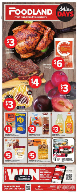 Catalogue Foodland from 07/20/2023