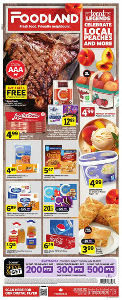 Catalogue Foodland from 07/27/2023