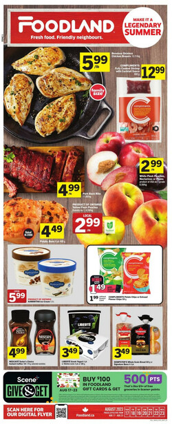 Catalogue Foodland from 08/17/2023