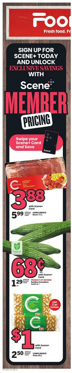 Catalogue Foodland from 09/21/2023