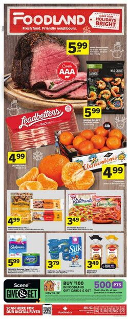 Catalogue Foodland from 11/16/2023
