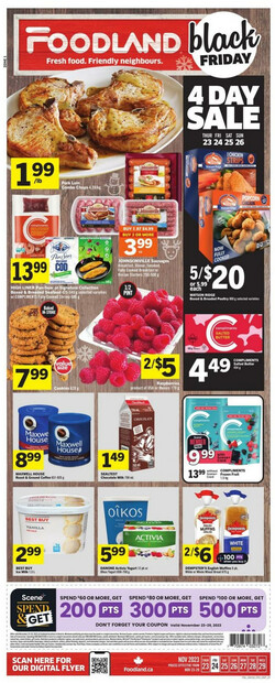 Catalogue Foodland from 11/23/2023