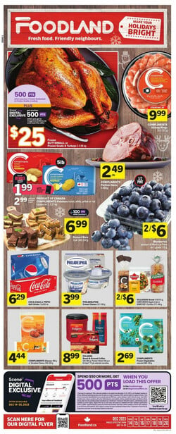 Catalogue Foodland from 12/14/2023