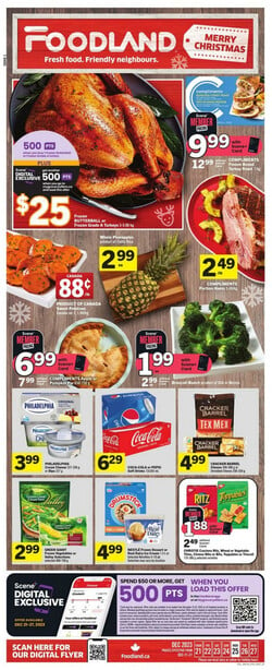 Catalogue Foodland from 12/21/2023