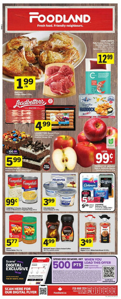 Catalogue Foodland from 02/29/2024