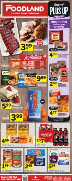 Catalogue Foodland from 03/13/2024