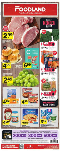 Catalogue Foodland from 04/04/2024