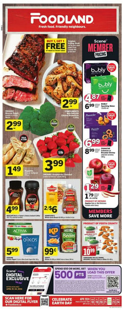 Catalogue Foodland from 04/18/2024