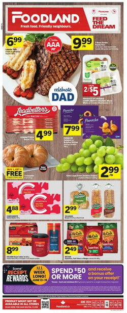Catalogue Foodland from 06/13/2024