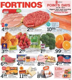 Fortinos Flyer from 01/28/2021