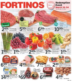 Fortinos Flyer from 03/18/2021