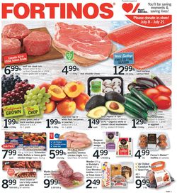 Catalogue Fortinos from 07/08/2021