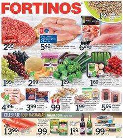 Fortinos Flyer from 08/26/2021