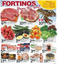 Catalogue Fortinos from 12/29/2022