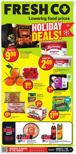Current Cyber Monday and Black Friday flyer FreshCo.