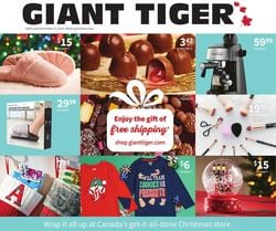 Catalogue Giant Tiger - Holiday 2020 from 11/25/2020