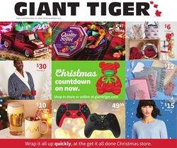 Catalogue Giant Tiger - Holiday 2020 from 12/16/2020