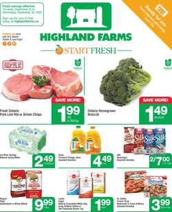 Catalogue Highland Farms from 09/24/2020