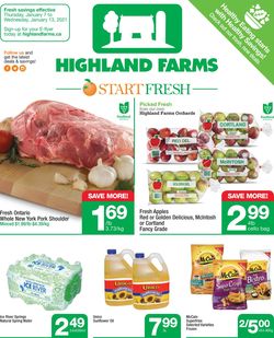 Catalogue Highland Farms from 01/07/2021