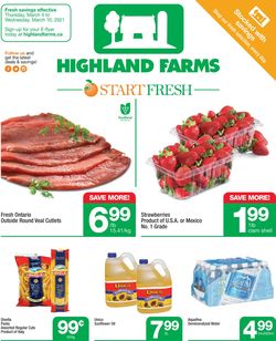 Catalogue Highland Farms from 03/04/2021