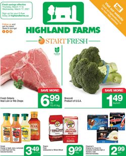 Catalogue Highland Farms from 03/11/2021