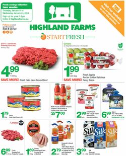 Catalogue Highland Farms from 01/11/2024
