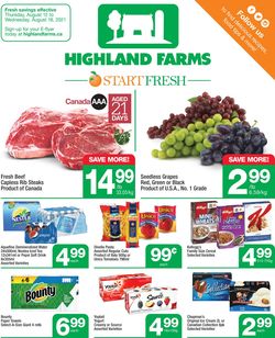 Catalogue Highland Farms from 08/12/2021