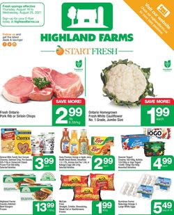 Catalogue Highland Farms from 08/19/2021