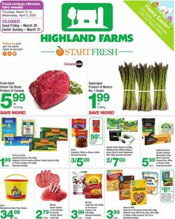 Catalogue Highland Farms from 03/21/2024