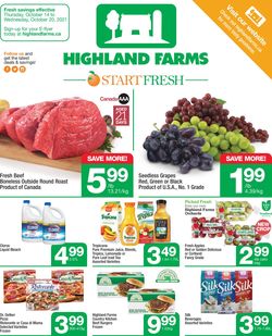 Catalogue Highland Farms from 10/14/2021