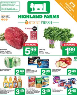Catalogue Highland Farms from 10/28/2021