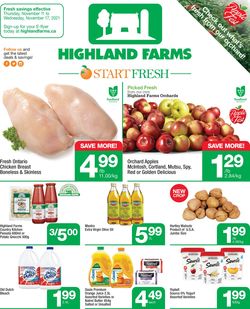 Catalogue Highland Farms from 11/11/2021