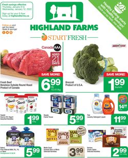 Catalogue Highland Farms from 01/06/2022