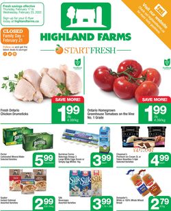 Catalogue Highland Farms from 02/17/2022