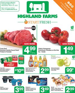 Catalogue Highland Farms from 03/17/2022