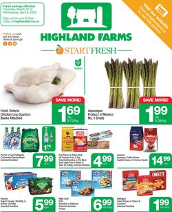 Highland Farms Flyer from 03/31/2022