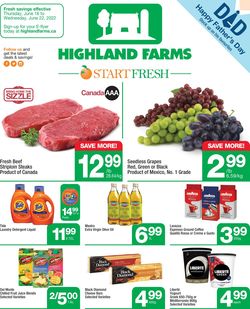 Catalogue Highland Farms from 06/16/2022
