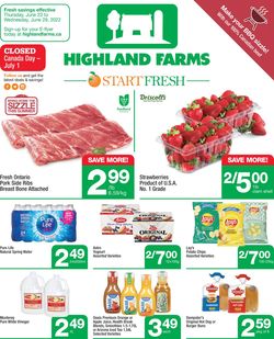 Catalogue Highland Farms from 06/23/2022