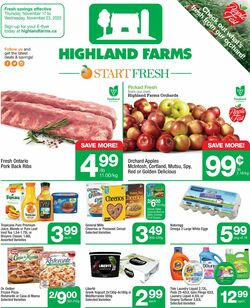 Catalogue Highland Farms from 11/17/2022