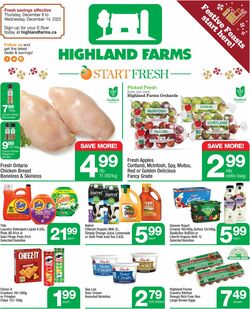 Catalogue Highland Farms from 12/08/2022