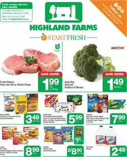 Catalogue Highland Farms from 01/26/2023