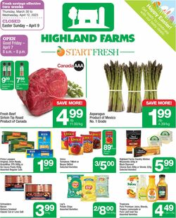 Catalogue Highland Farms from 03/30/2023