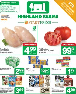 Catalogue Highland Farms from 04/13/2023