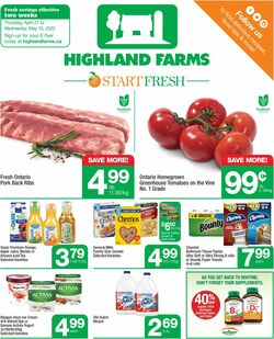 Catalogue Highland Farms from 04/27/2023
