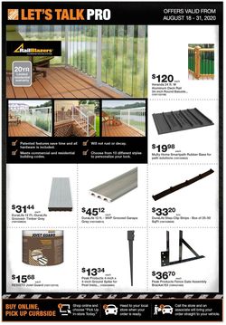 Catalogue Home Depot from 08/18/2020