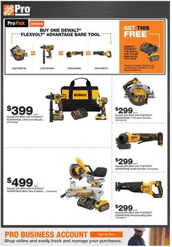 Catalogue Home Depot from 09/29/2020