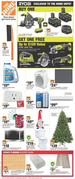 Catalogue Home Depot - Christmas 2020 from 11/05/2020