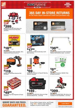 Catalogue Home Depot - Black Friday 2020 from 11/12/2020