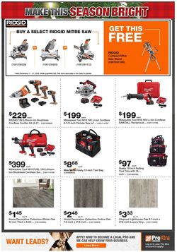 Catalogue Home Depot - Holiday 2020 from 12/17/2020