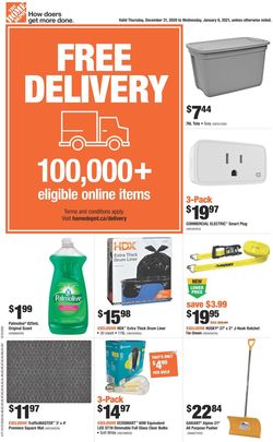 Catalogue Home Depot from 12/31/2020